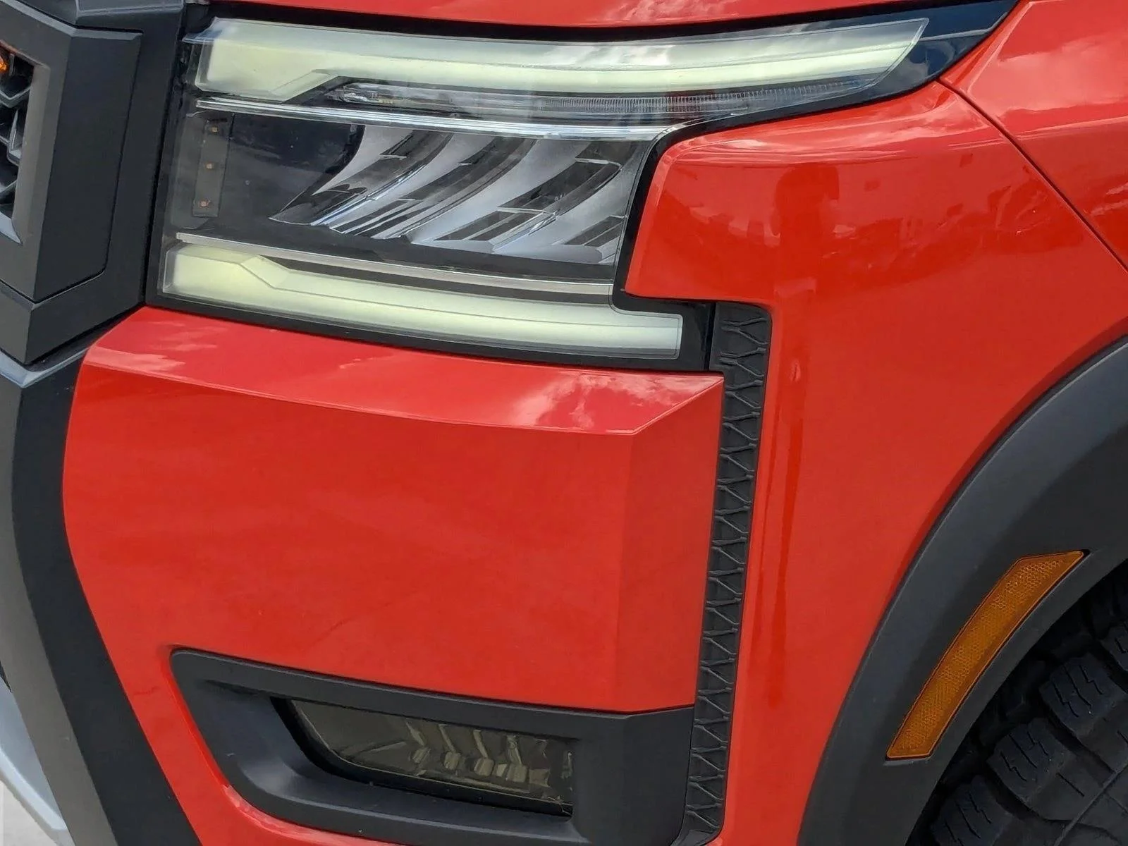 Used 2025 Afterburn Orange Nissan PRO-X image 9