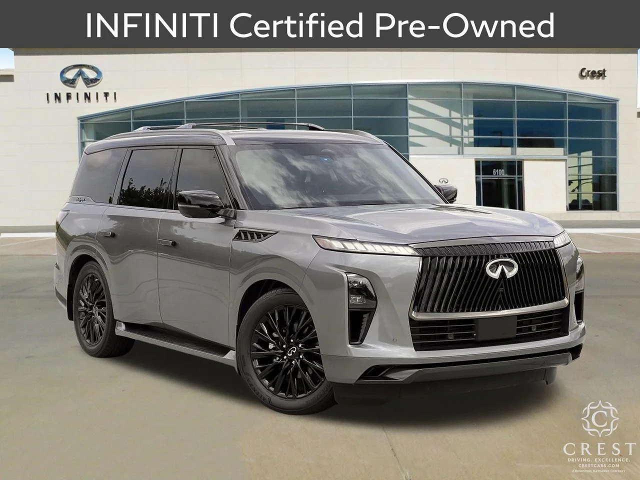 Certified Used 2026 Dynamic Metal Black Obsidian INFINITI AUTOGRAPH image 1