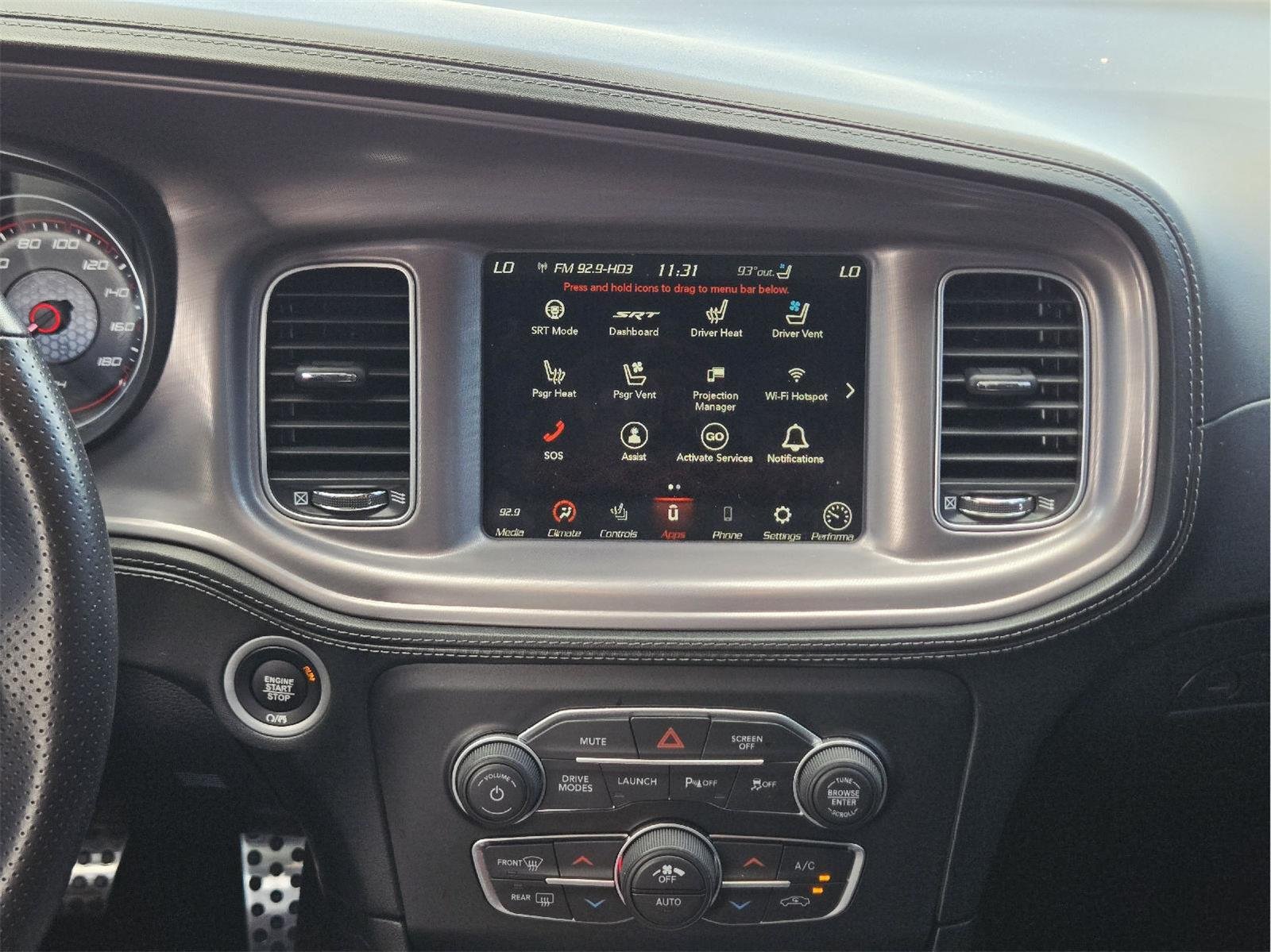 Used 2023 Pitch Black Clearcoat Dodge Scat Pack image 25