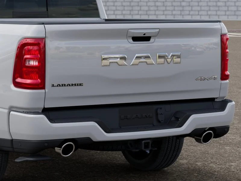 New 2026 Bright White Clear-Coat Exterior Paint RAM Laramie image 13