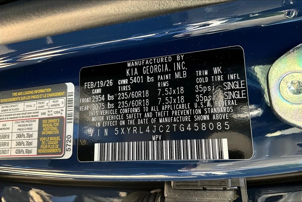 New 2026 Midnight Lake Blue Kia S image 8