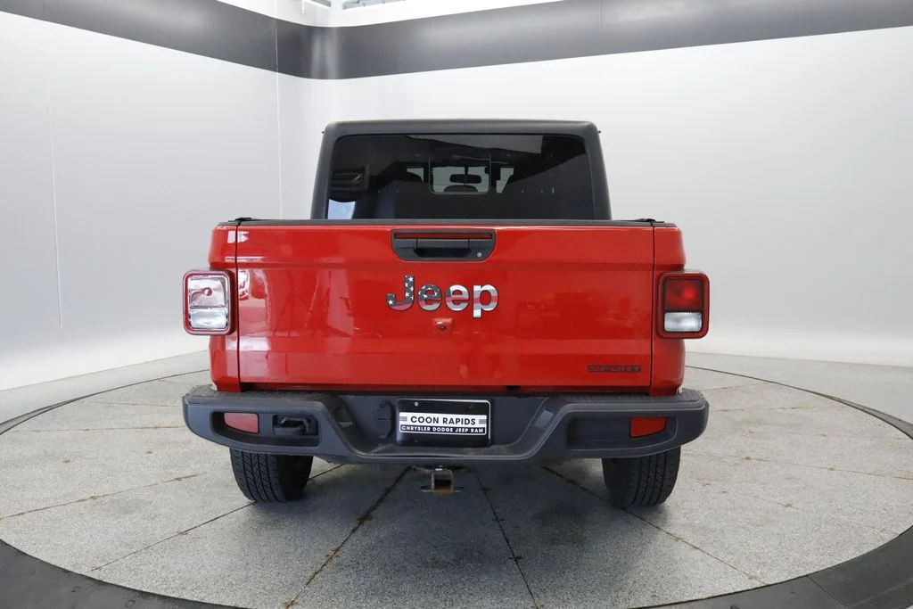 Certified Used 2020 Red Jeep Sport image 4