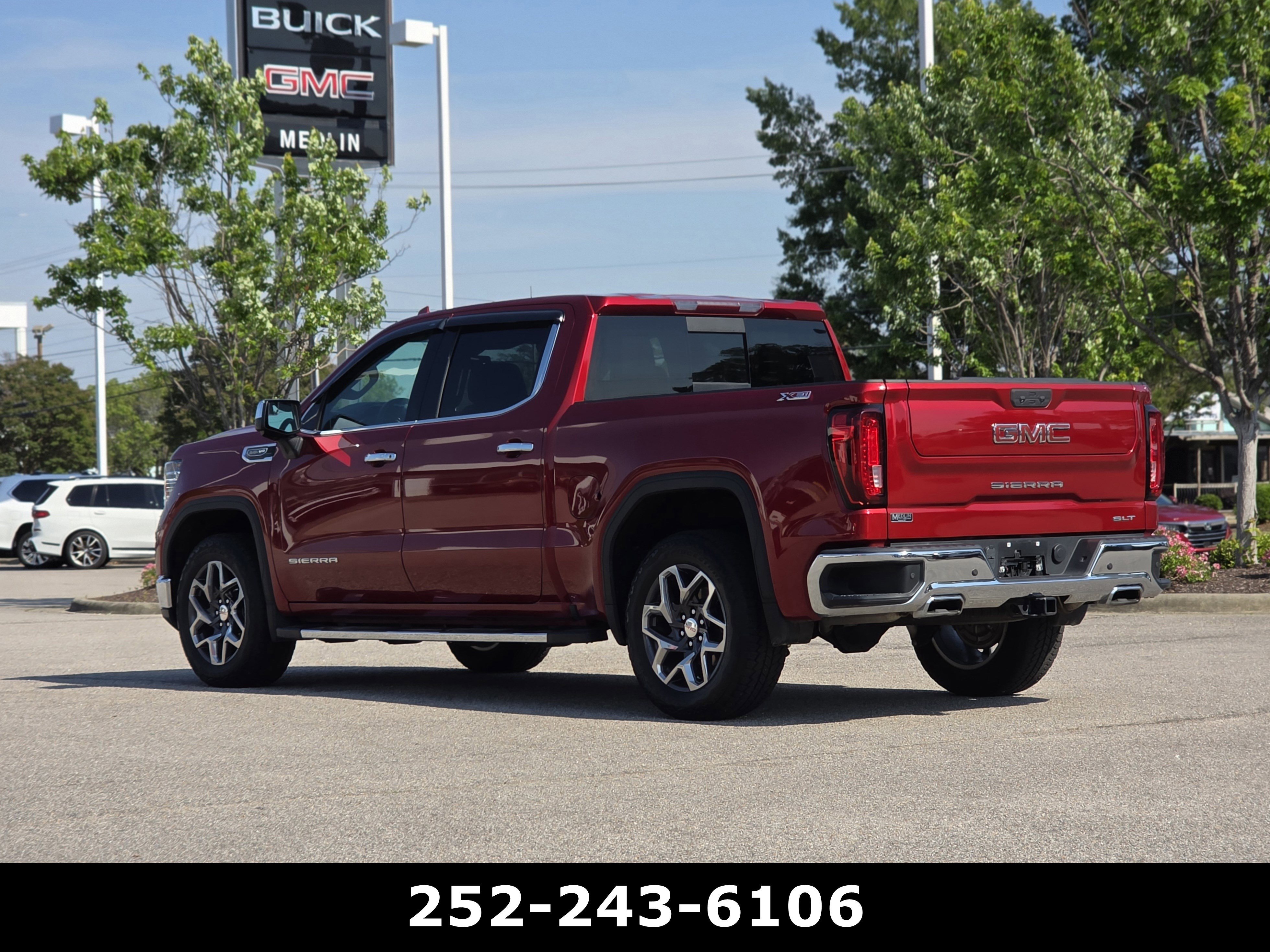 Used 2023 Volcanic Red Tintcoat GMC SLT image 5