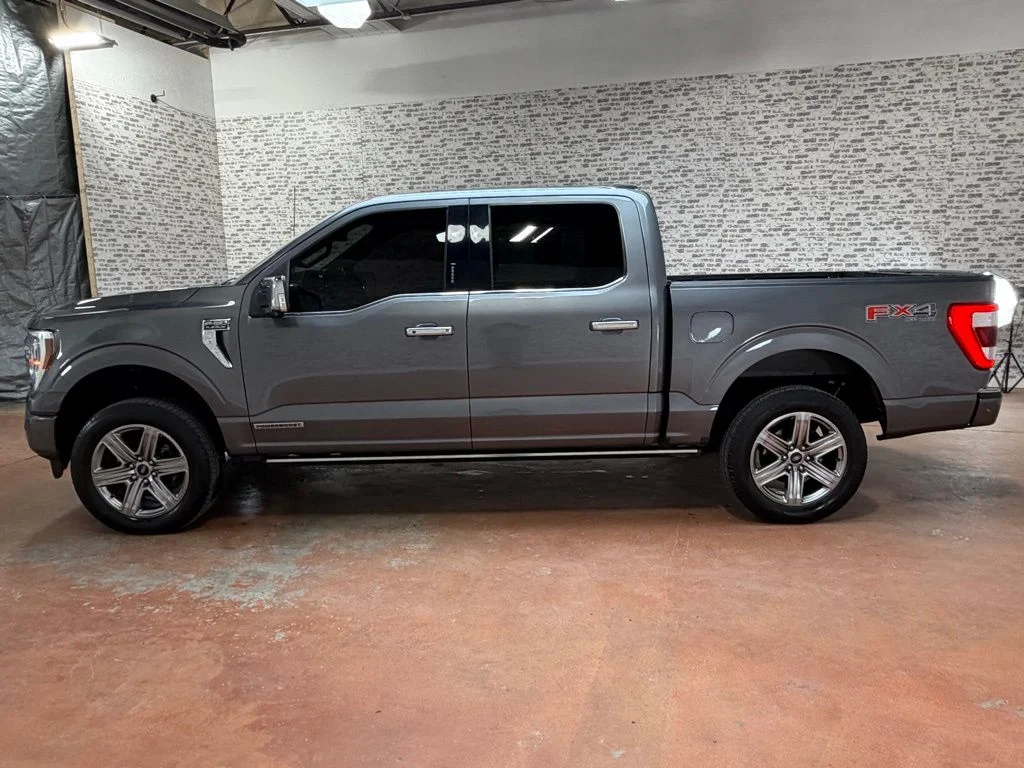 Used 2021 Gray Metallic Ford Platinum image 4