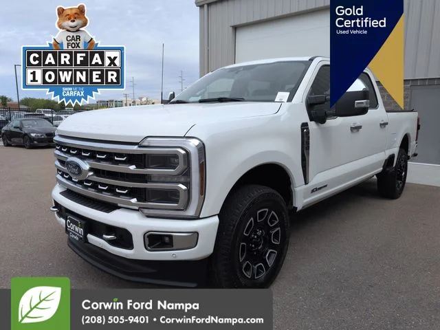 Certified Used 2024 White Ford Platinum image 9