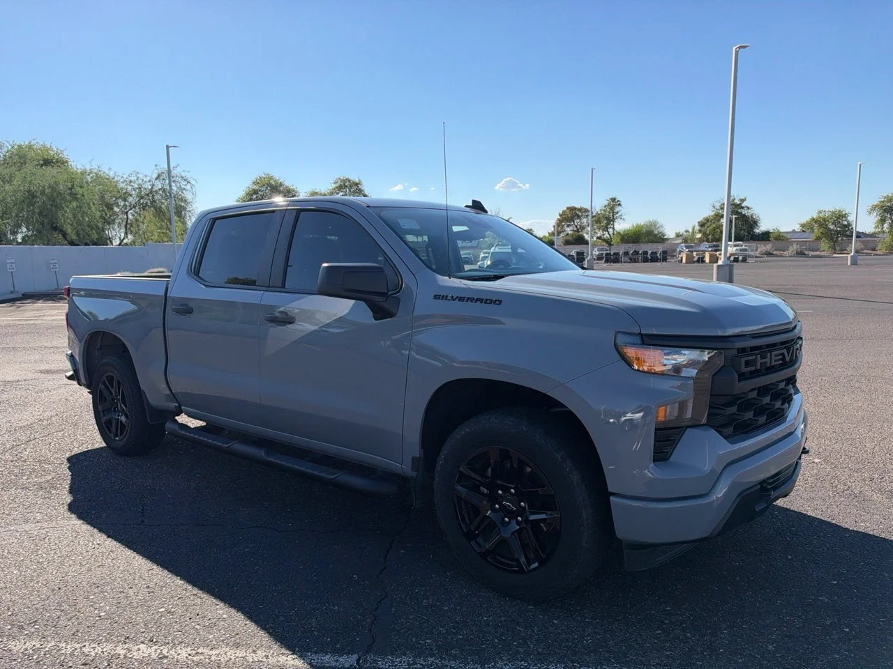 Used 2024 Slate Gray Metallic Chevrolet Custom image 2