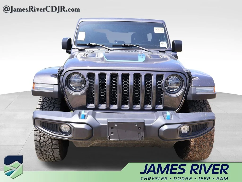 Used 2022 Gray Jeep Unlimited Rubicon 4xe image 6
