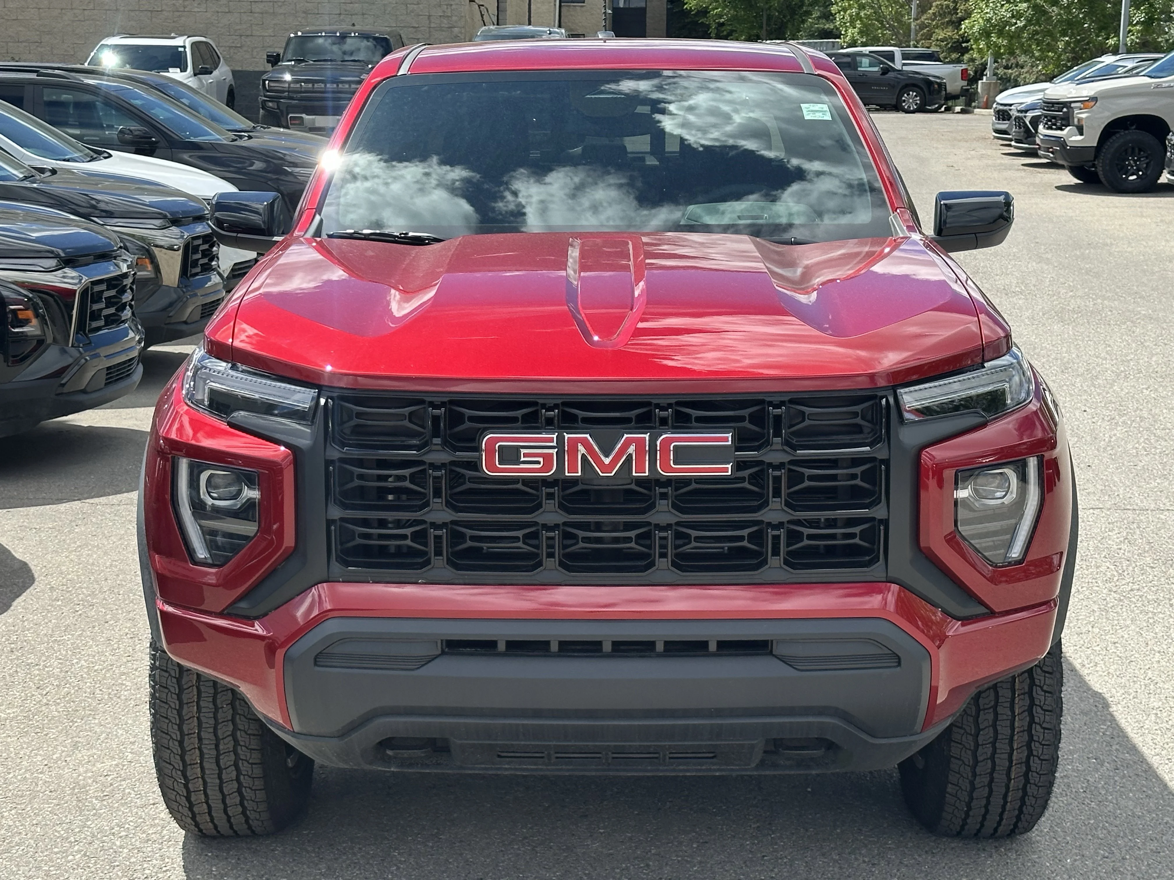 New 2026 Volcanic Red Tintcoat GMC Elevation image 2