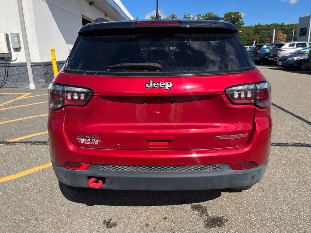 Used 2024 Red Hot Pearlcoat Jeep Trailhawk image 4