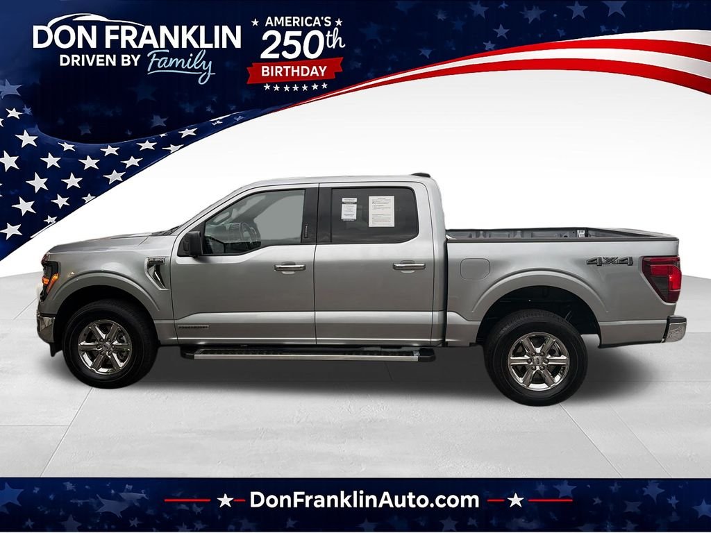 Used 2024 Silver Ford XLT image 1