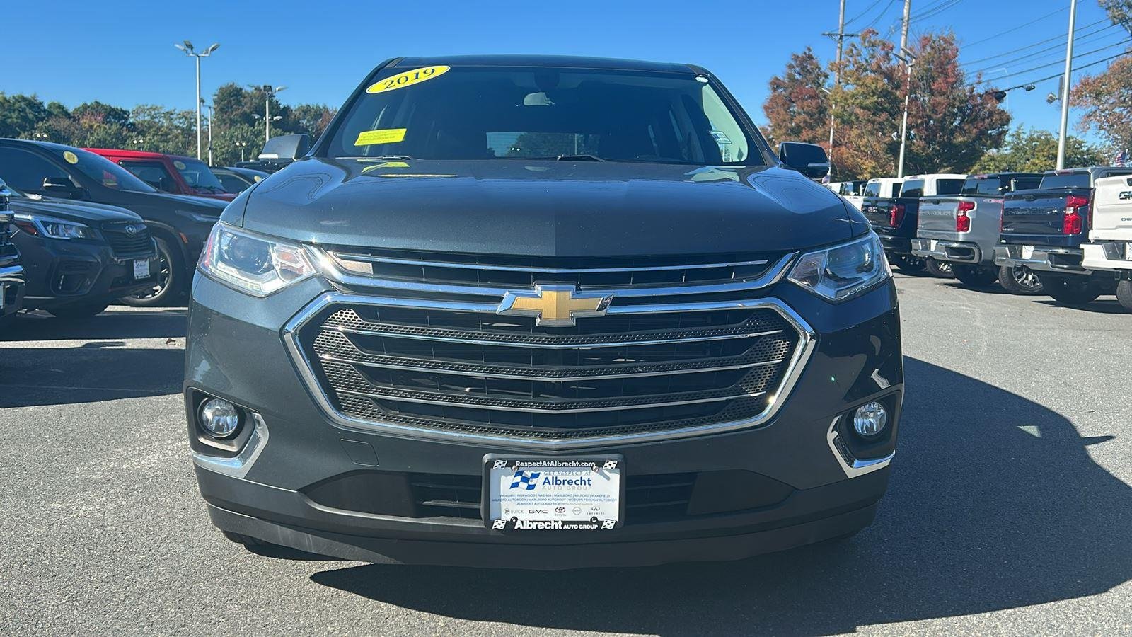 Certified 2019 Chevrolet Traverse 1LT with VIN 1GNEVGKW0KJ177847 for sale in Wakefield, MA