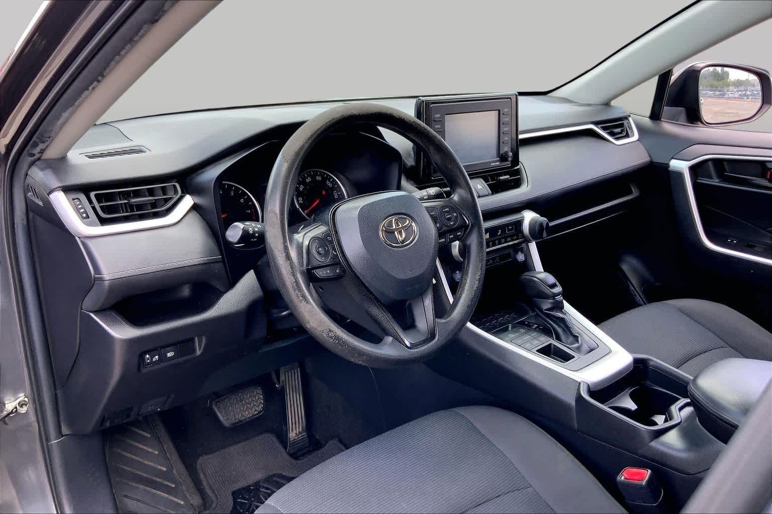 Used 2021 Magnetic Gray Metallic Toyota LE image 17