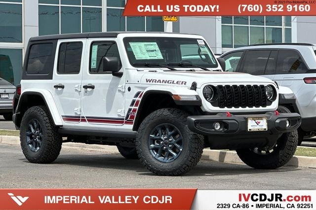New 2026 Bright White Clearcoat Jeep Sport image 1