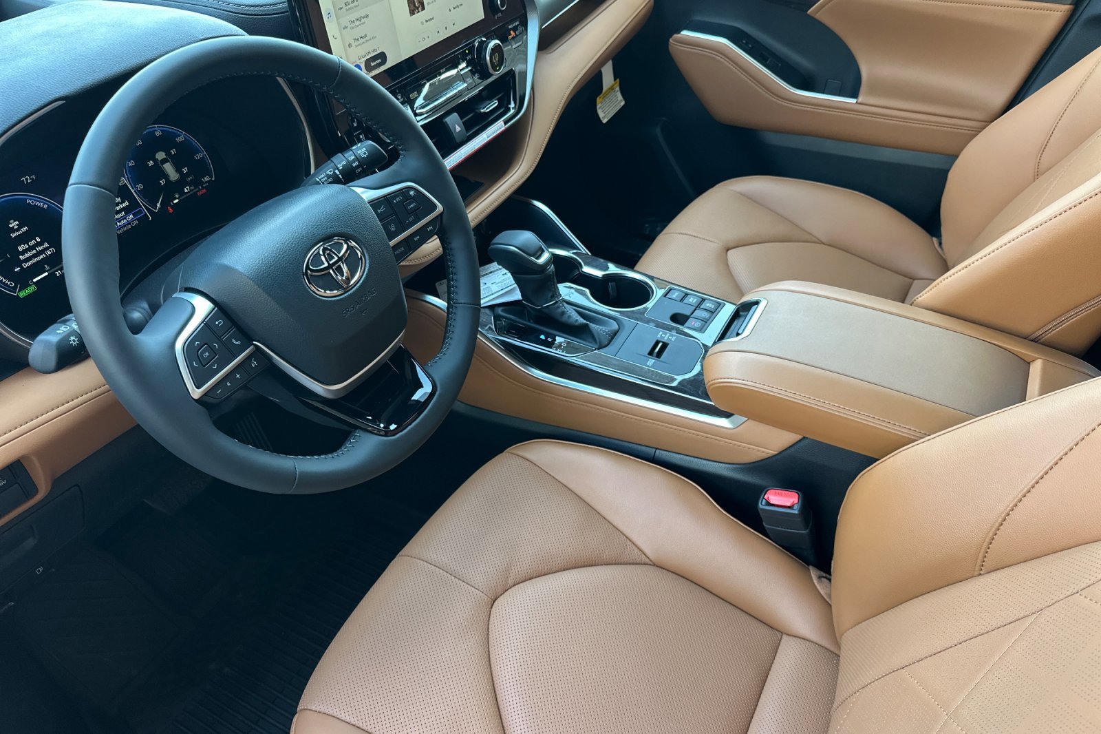 Certified Used 2026 Midnight Black Metallic Toyota Hybrid Platinum image 9