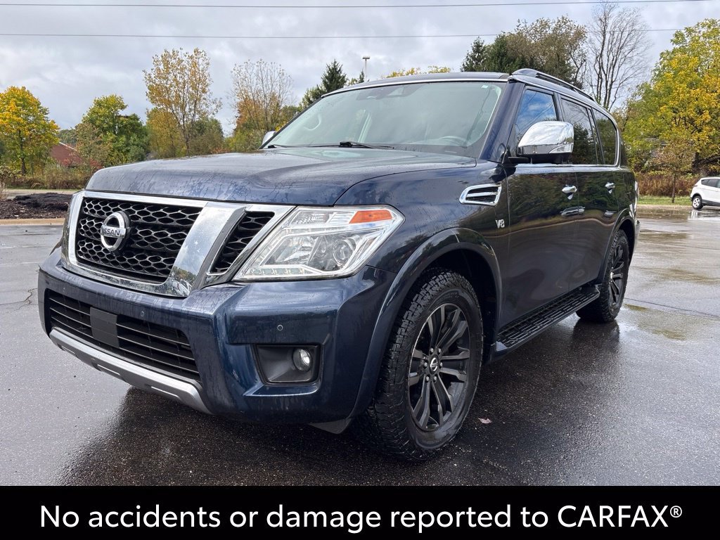 Used 2019 Nissan Armada Platinum with VIN JN8AY2NE4K9758987 for sale in Kalamazoo, MI
