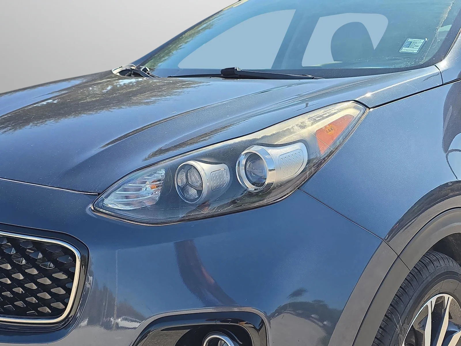 Used 2019 Blue Kia EX image 32