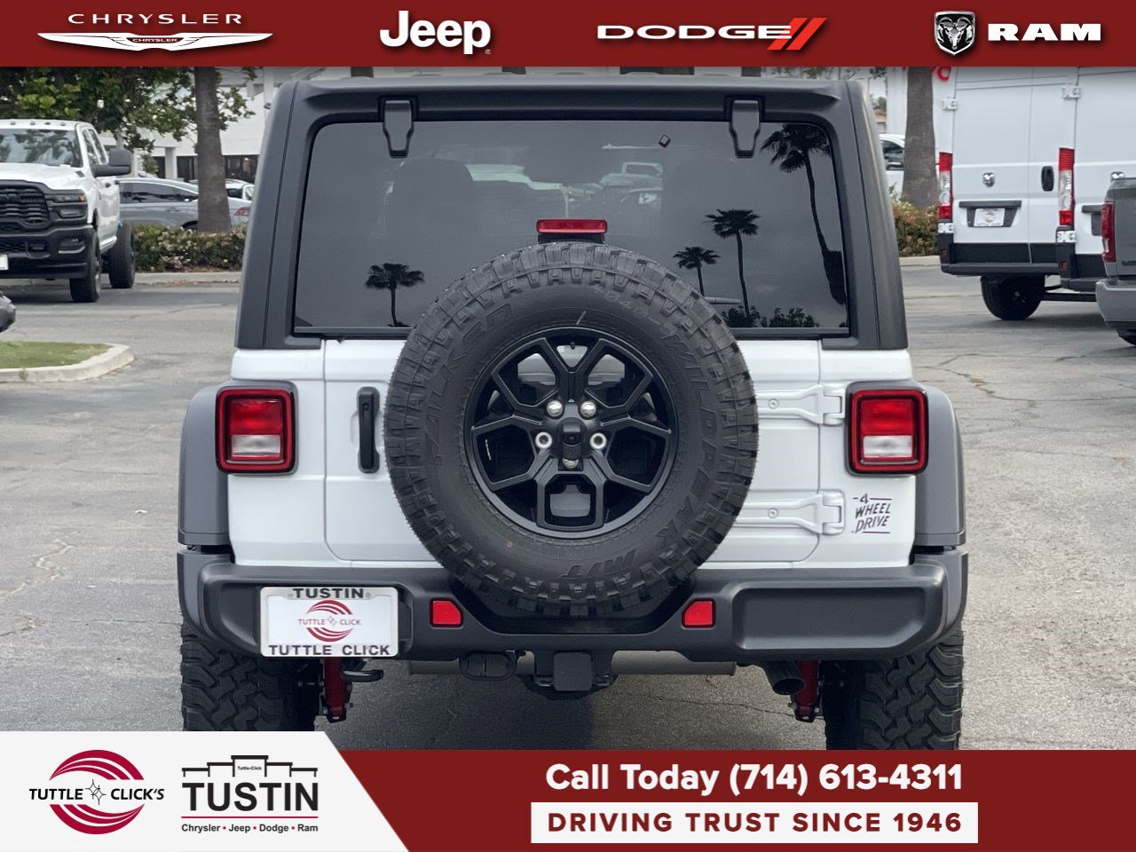 New 2026 Bright White Clearcoat Jeep Willys image 5