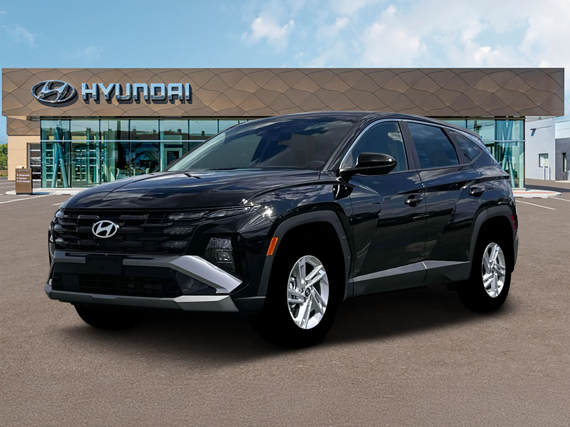 New 2026 Black Hyundai SE image 1