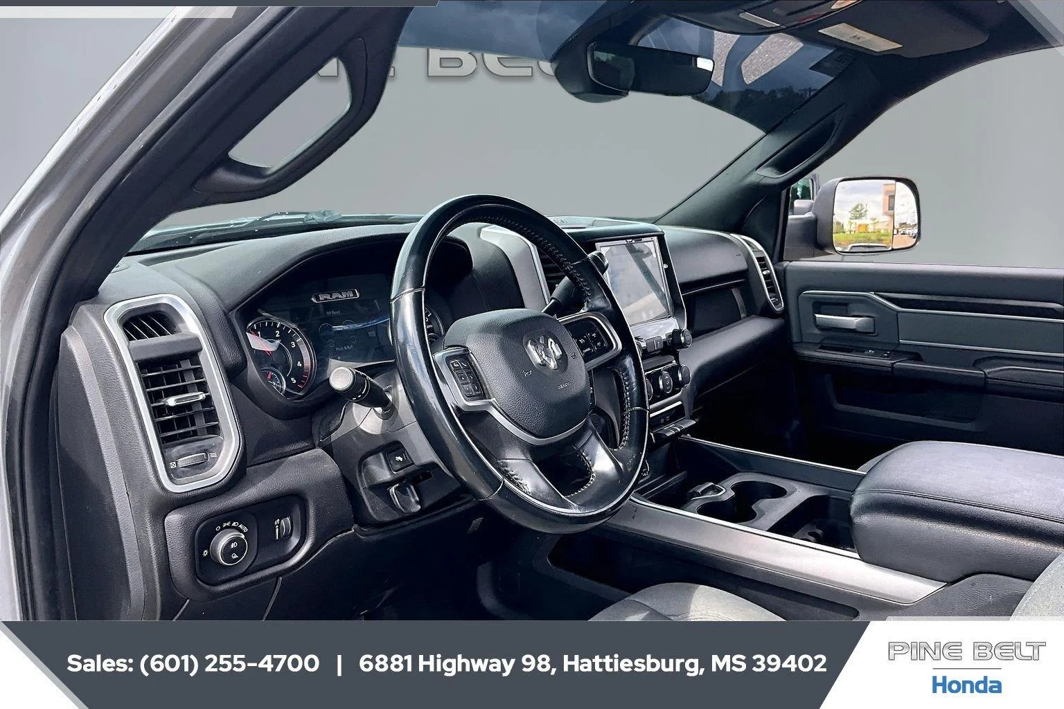 Used 2022 Billet Silver Metallic Clearcoat Ram Big Horn image 12