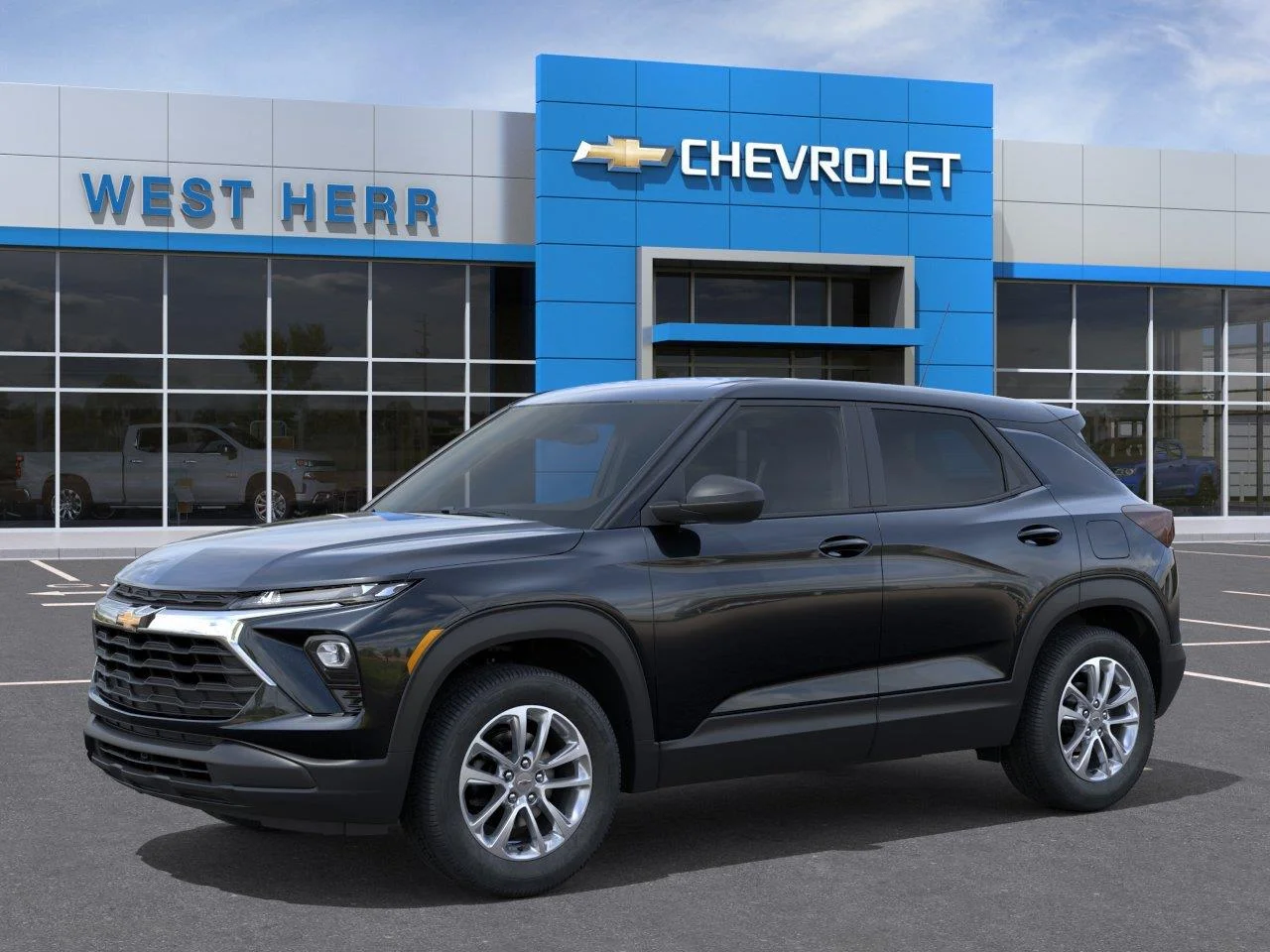 New 2026 Mosaic Black Metallic Chevrolet LS image 2