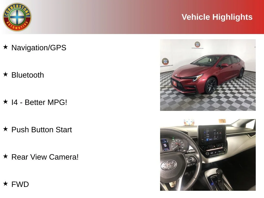 Used 2024 Toyota Corolla SE with VIN JTDBCMFE6RJ029469 for sale in Elk River, Minnesota