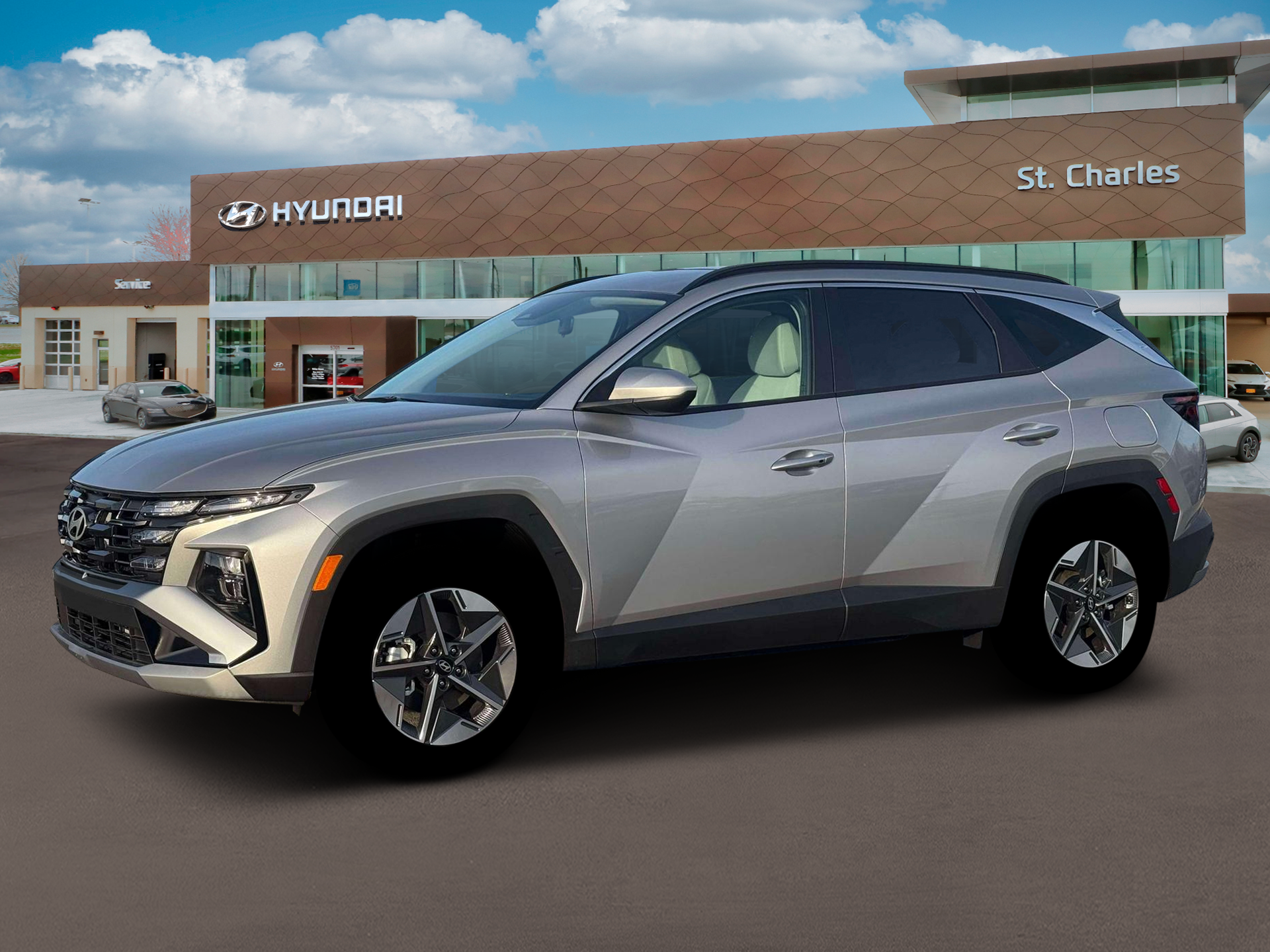 New 2026 Silver Hyundai SEL AWD image 2