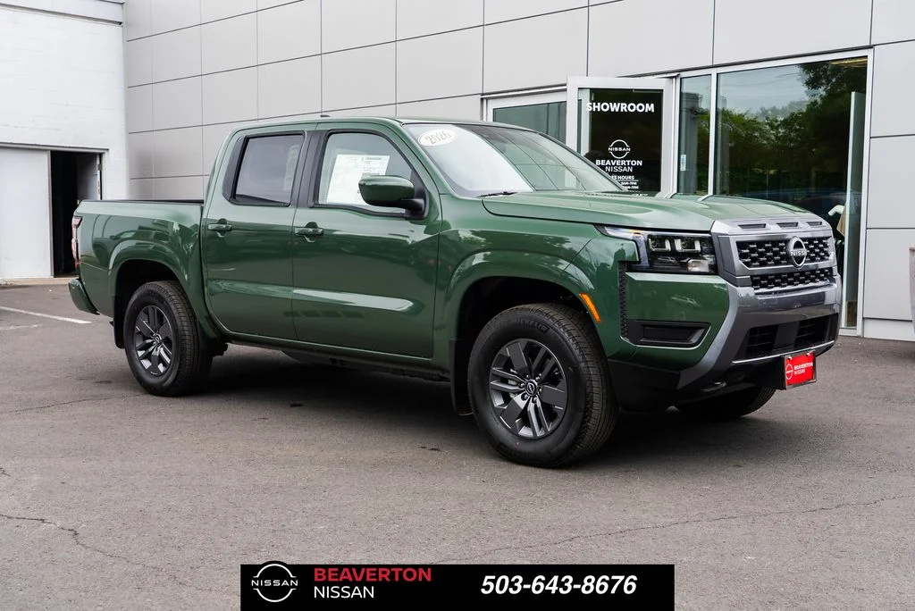 New 2026 Tactical Green Metallic Nissan Crew Cab SV image 1