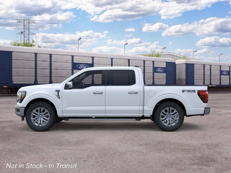 New 2026 Star White Metallic Tri-Coat Ford Lariat® image 3