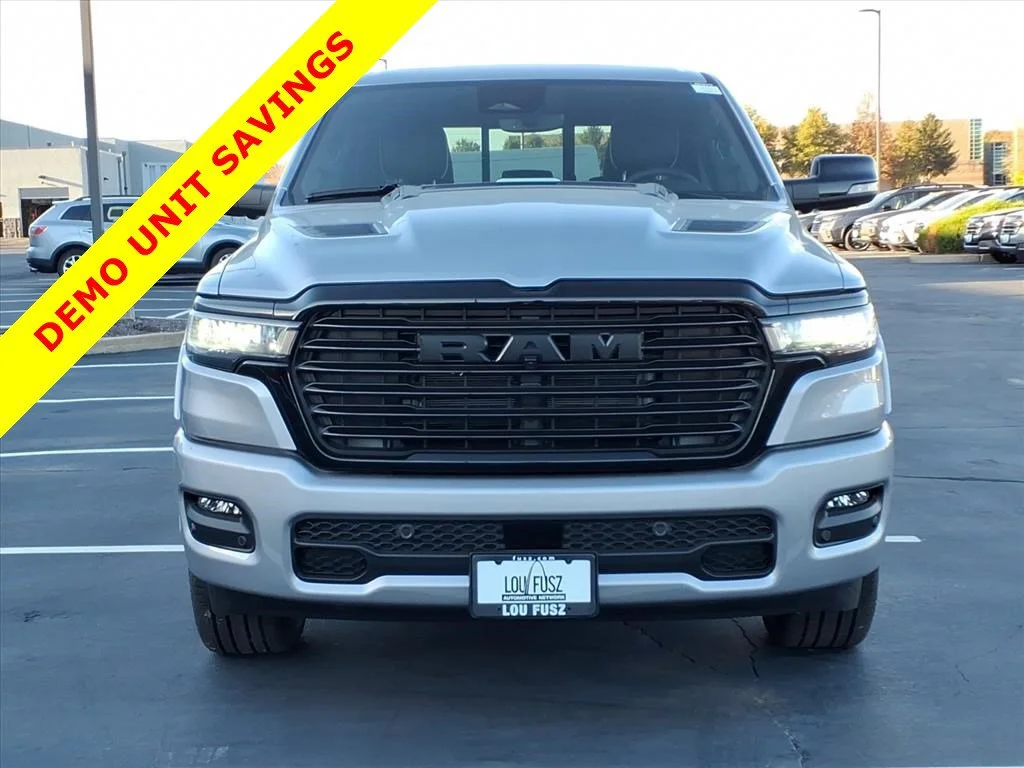 New 2026 Billet Silver Metallic Clear-Coat Exterior Paint RAM Laramie image 22