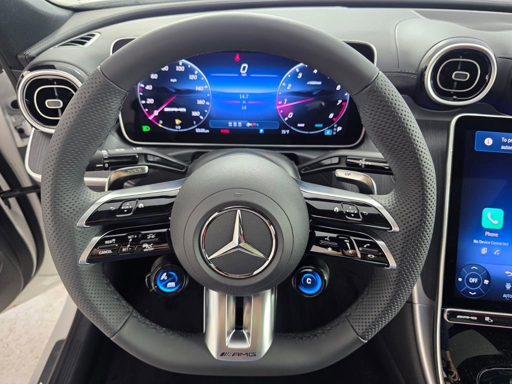 New 2026 Polar White Mercedes-Benz AMG® C 43 4MATIC® Sedan image 32
