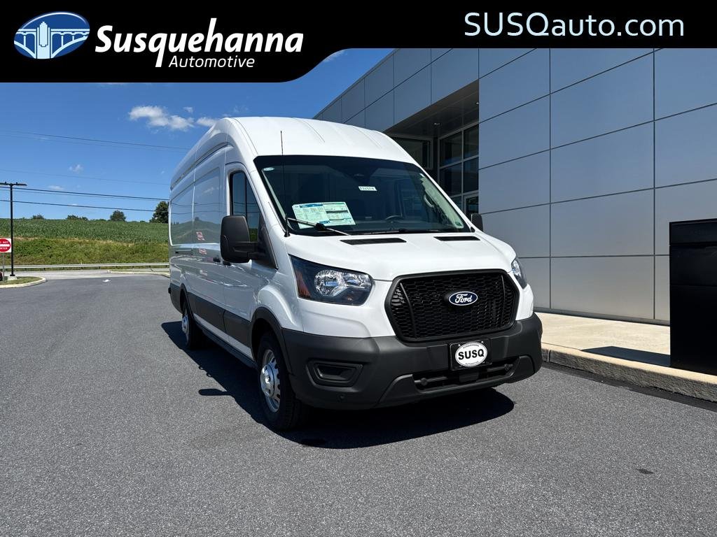 Oxford White 2026 Ford Transit Cargo Van All-Wheel Drive Automatic