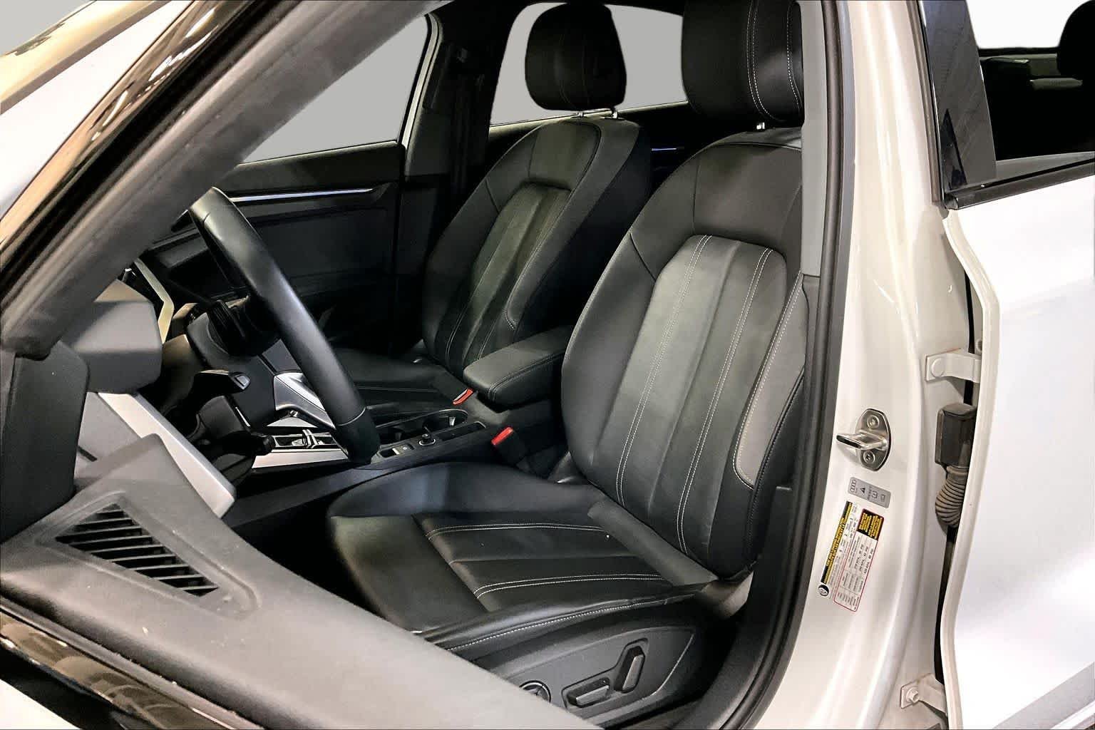 Used 2023 Glacier White Metallic Audi Premium Plus image 8