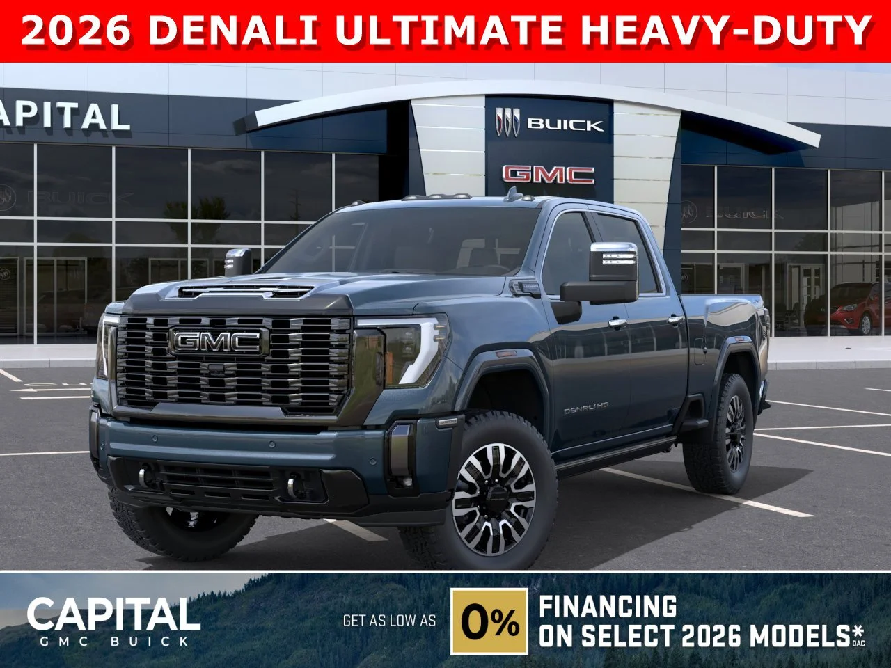 New 2026 DOWNPOUR METALLIC GMC Denali Ultimate image 1