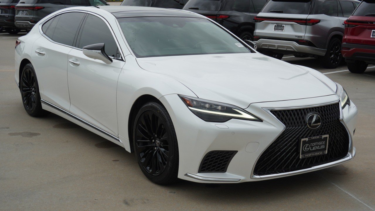 Certified Used 2023 EMINENT WHITE PEARL Lexus LS 500 image 3