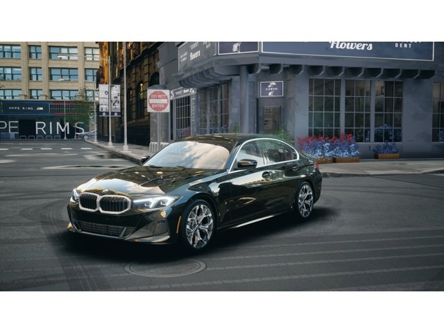 New 2026 Black Sapphire Metallic BMW 330i image 1