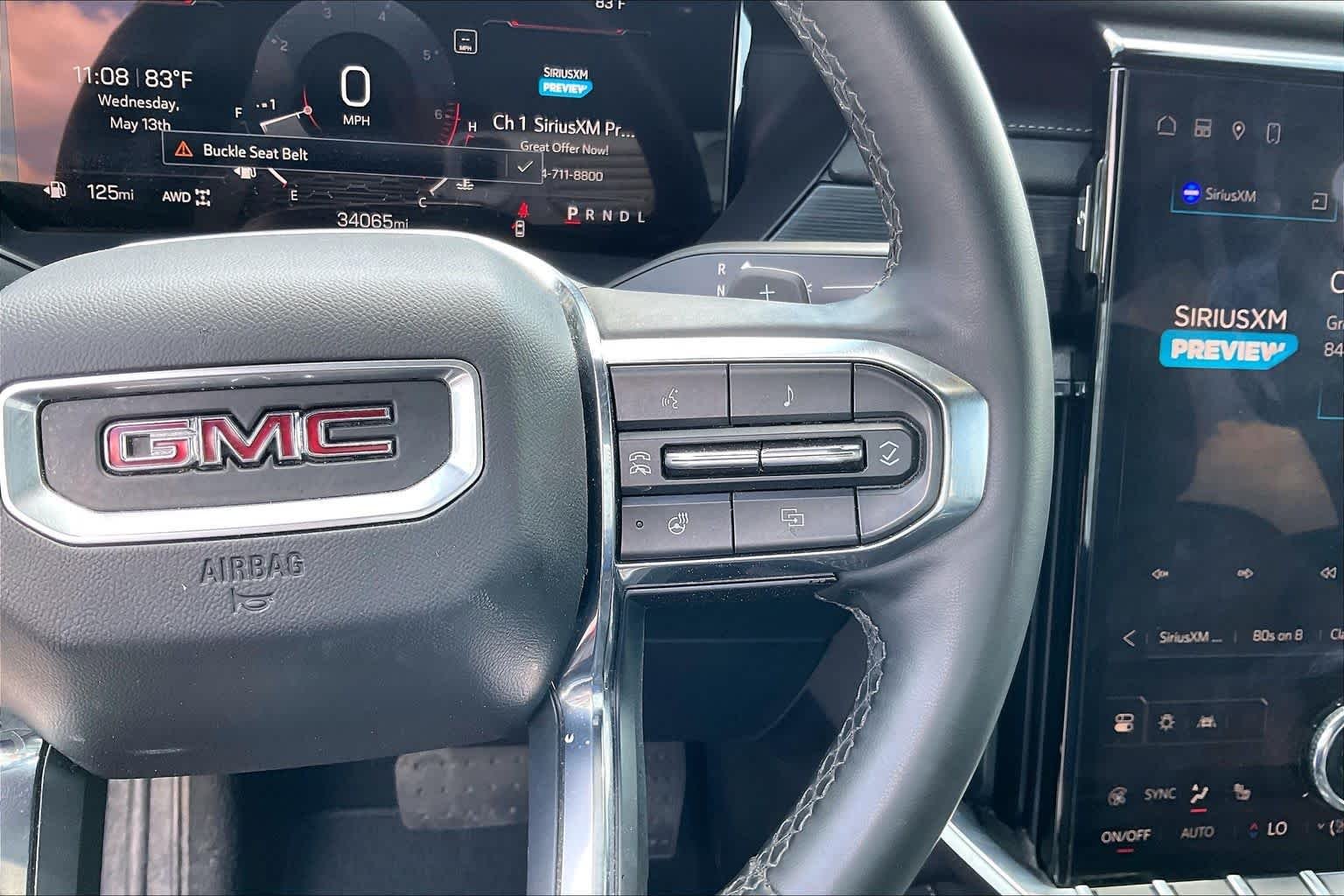 Used 2024 Ebony Twilight Metallic GMC Elevation image 23