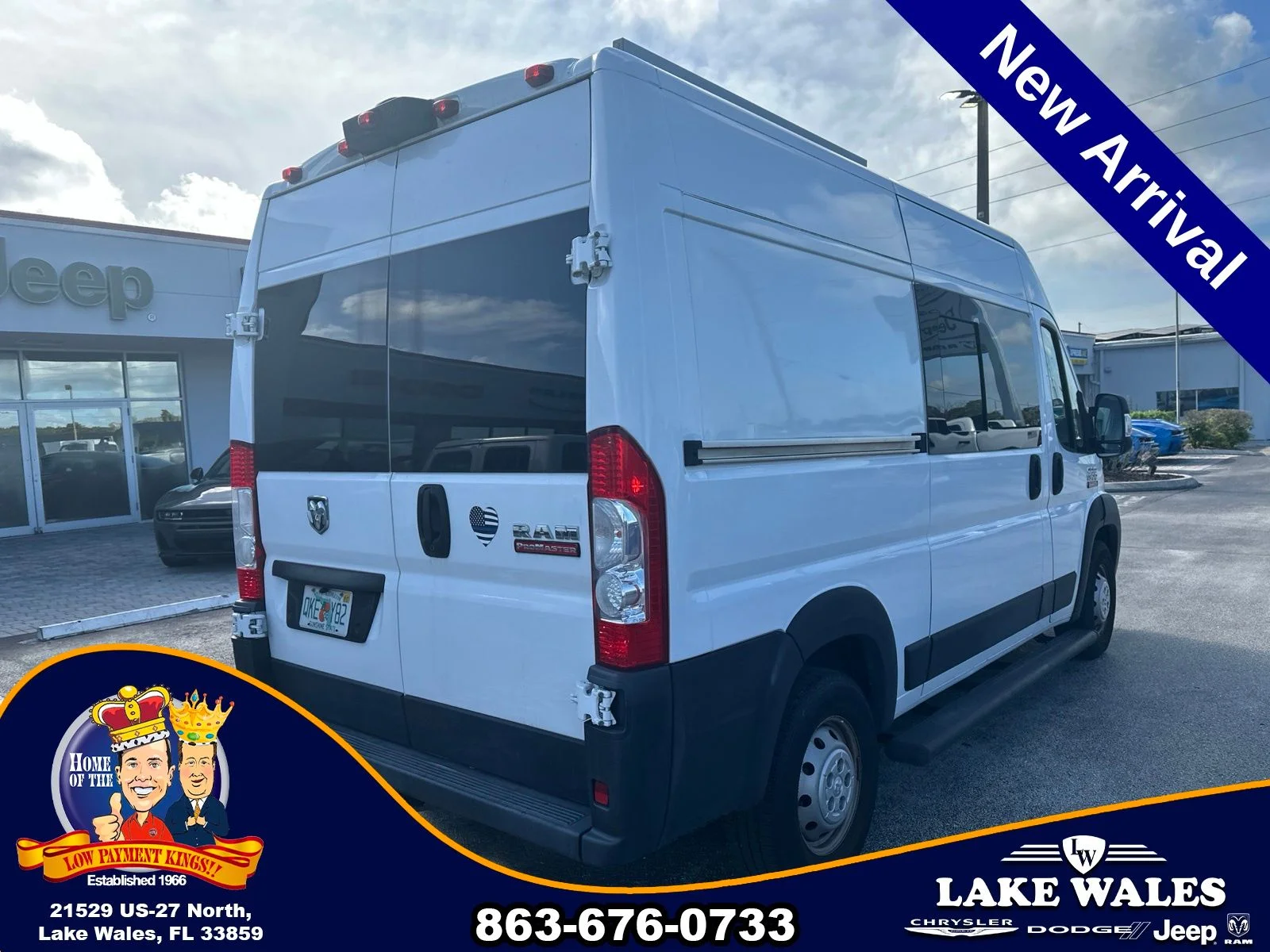 Used 2019 White Ram Base image 3