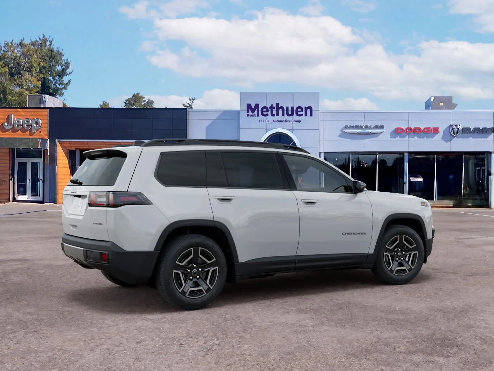New 2026 Bright White Clear-Coat Exterior Paint Jeep Laredo image 4