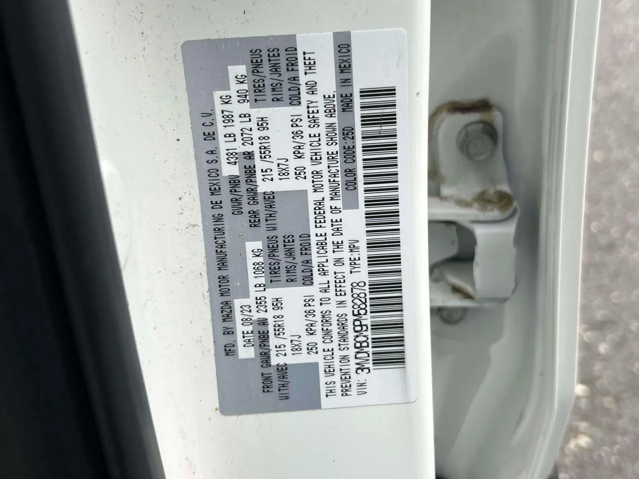 Certified Used 2023 Snowflake White Pearl Mica Mazda 2.5 S Preferred image 31