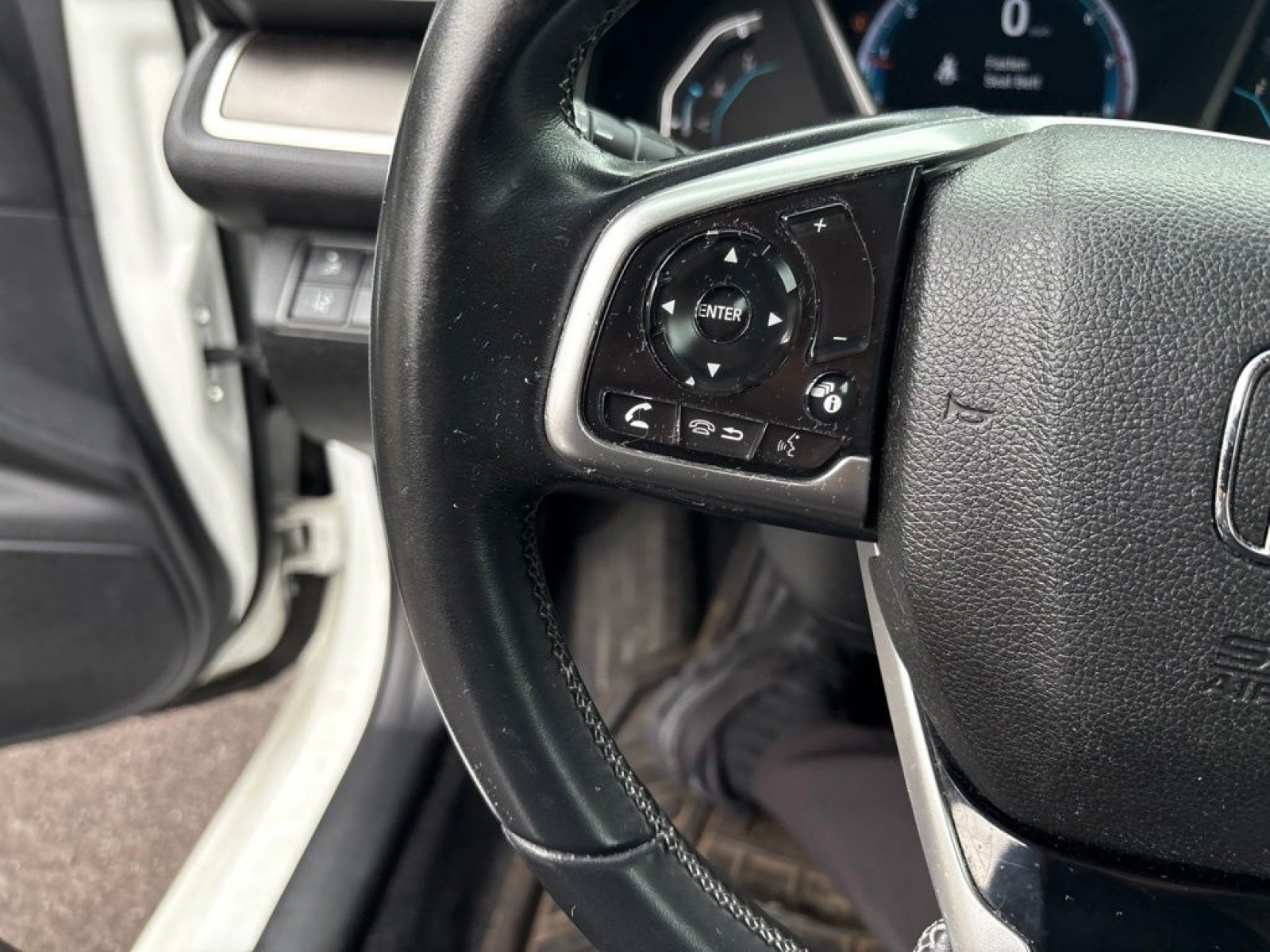 Certified Used 2019 Platinum White Pearl Honda EX image 13