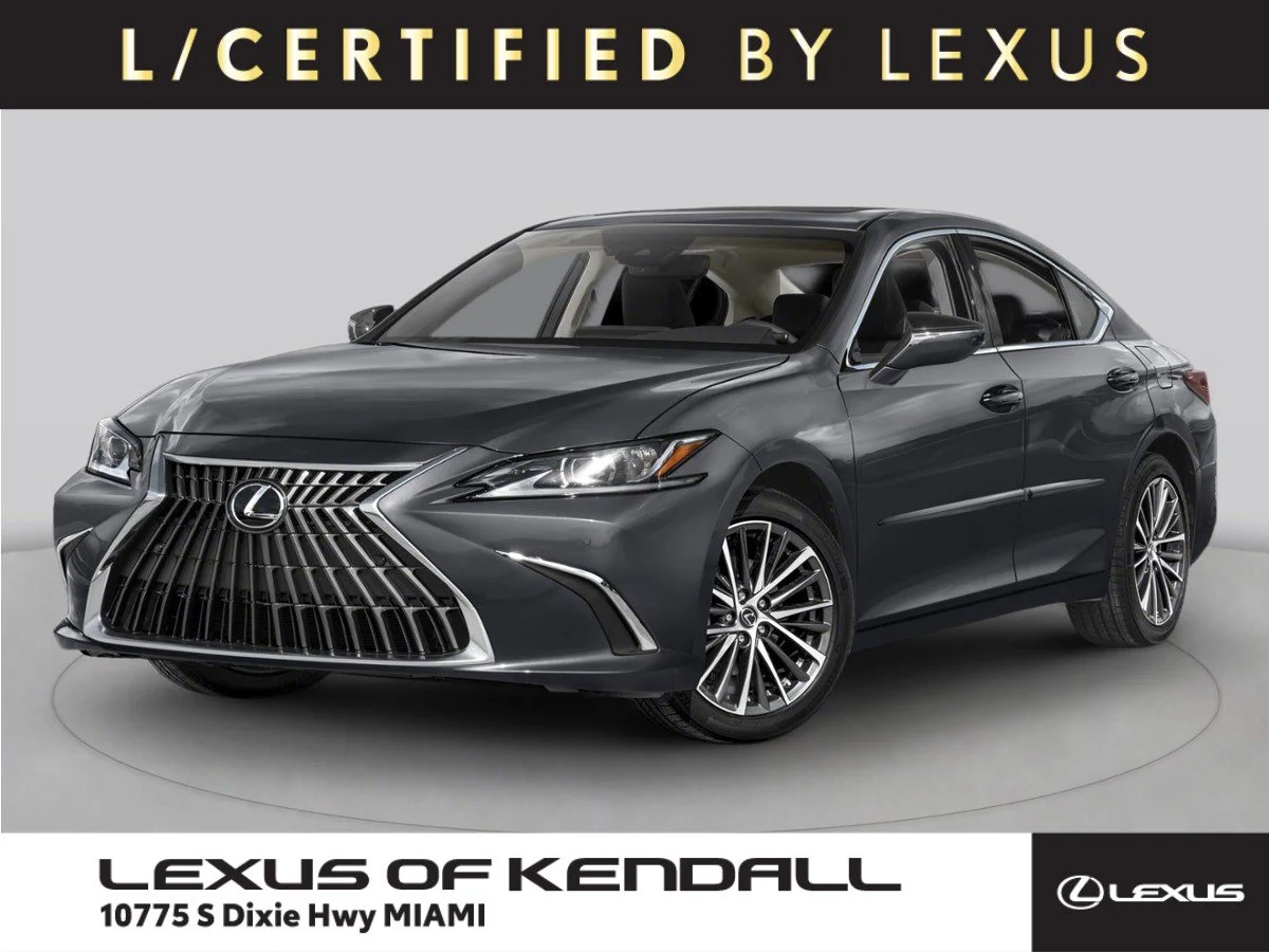 Certified Used 2023 Iridium Lexus ES 250 image 1