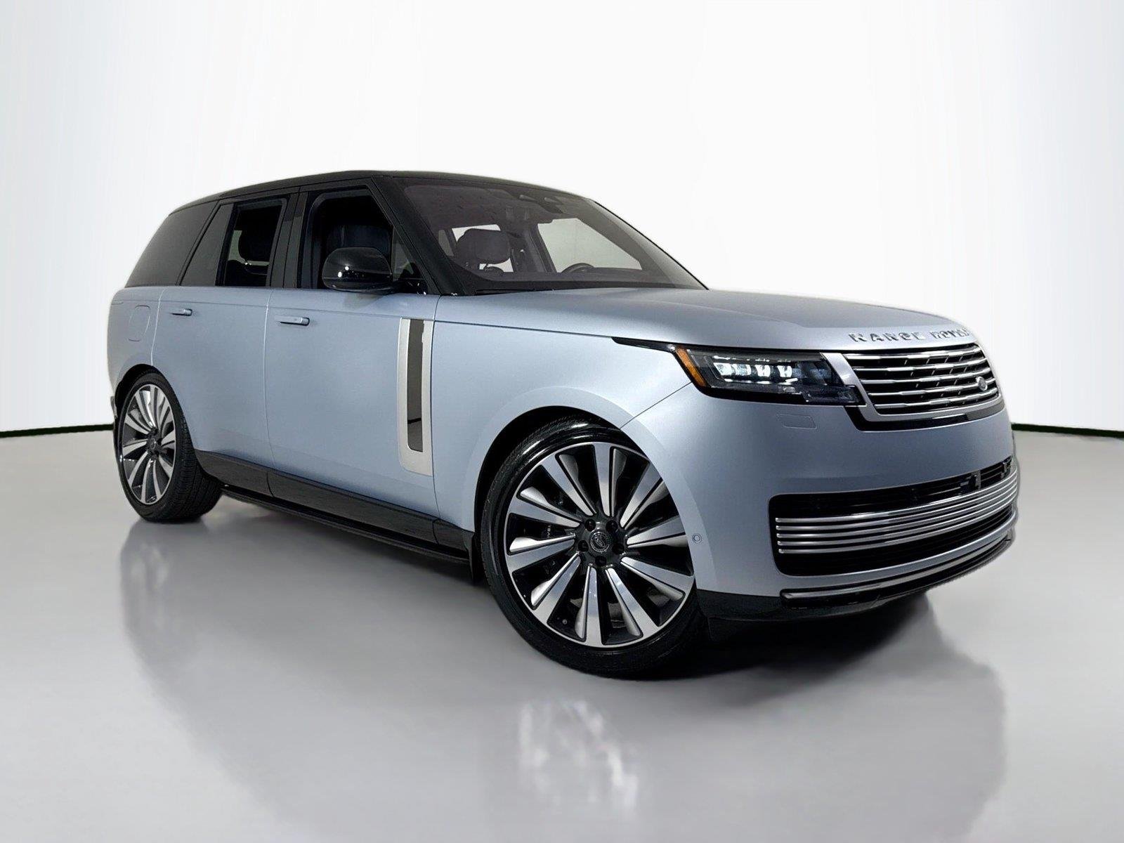 Used 2023 Ionian Silver SV Bespoke Ultra Metallic Gloss Land Rover SV | 225K MSRP image 46