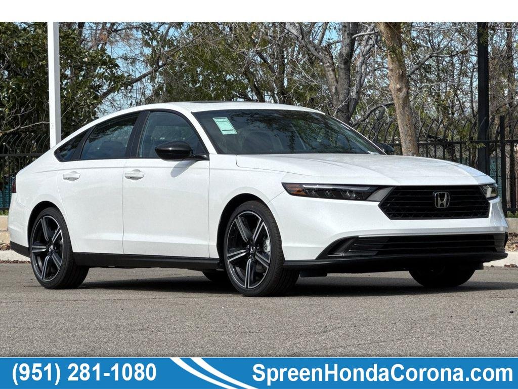 New 2026 Platinum White Pearl Honda Sport image 1