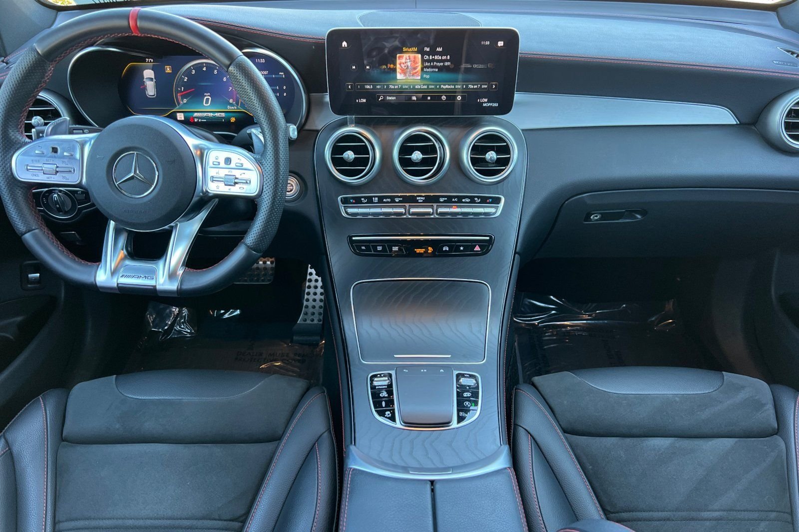 Used 2020 designo Diamond White Metallic Mercedes-Benz 43 AMG® image 3