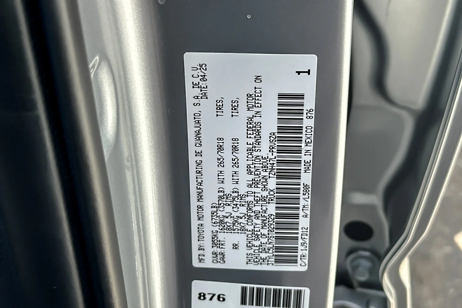 Certified Used 2025 CELESTIAL SILVER MET Toyota TRD Off Road Hybrid image 26