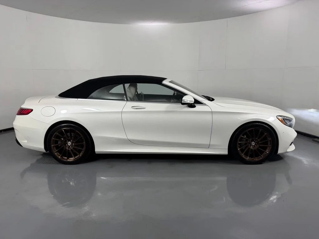 Used 2019 designo Diamond White Metallic Mercedes-Benz S 560 image 5