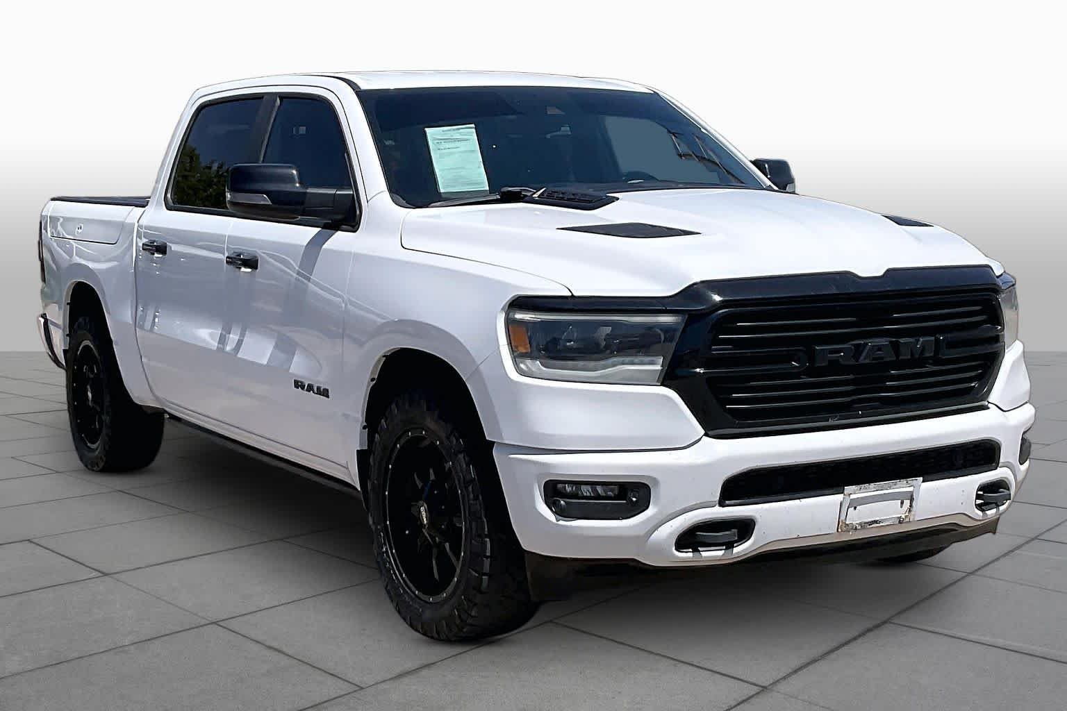 Used 2023 Bright White Clearcoat Ram Laramie image 2