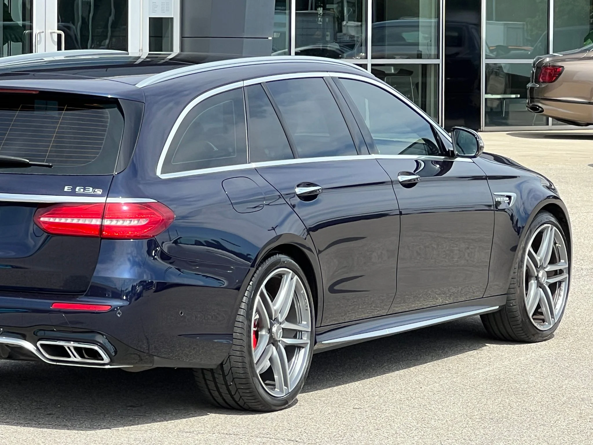 Used 2020 Blue Mercedes-Benz E 63 S AMG® image 10