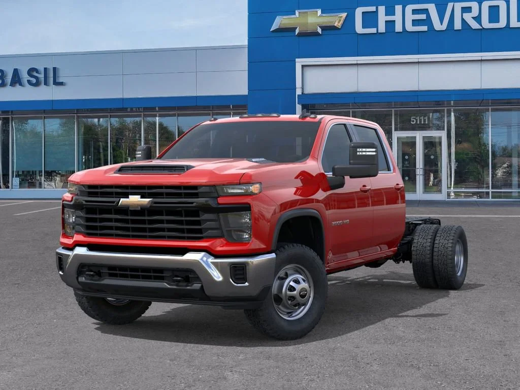 New 2026 Red Hot Chevrolet Work Truck image 6