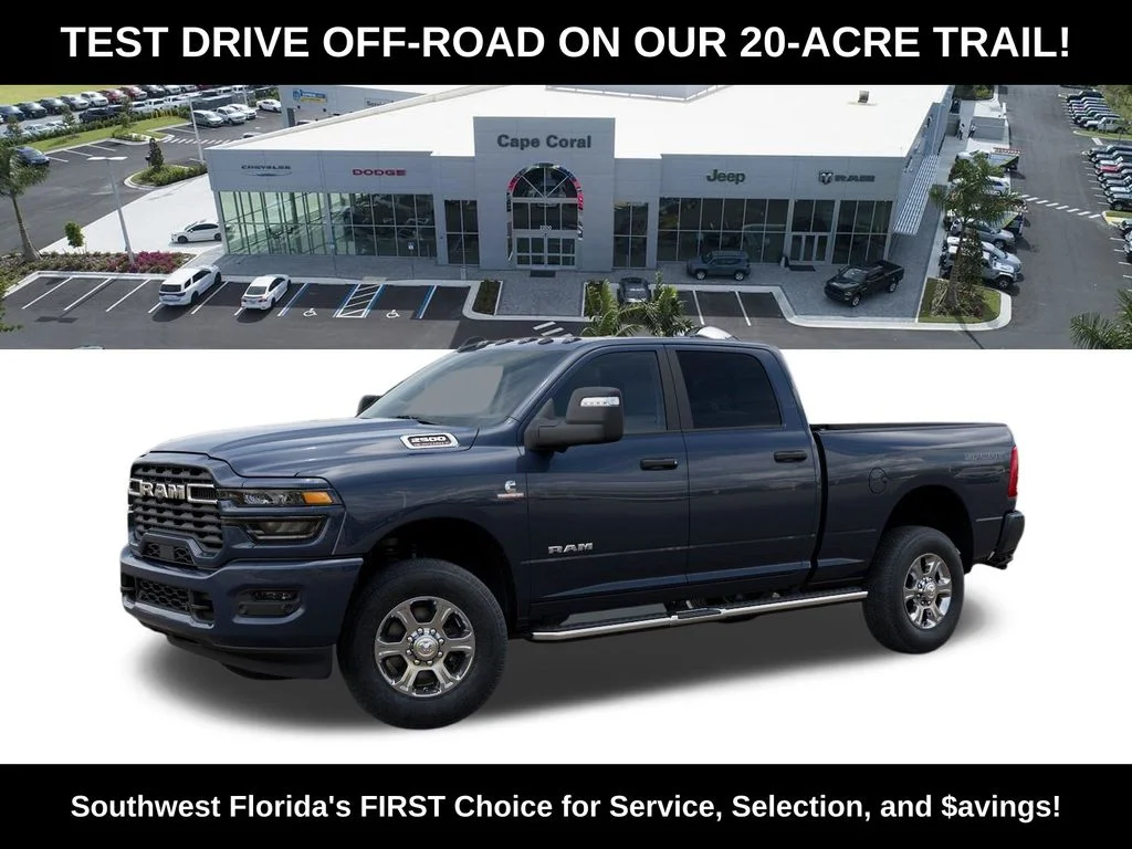 New 2026 Forged Blue Metallic Exterior Paint RAM Big Horn image 2